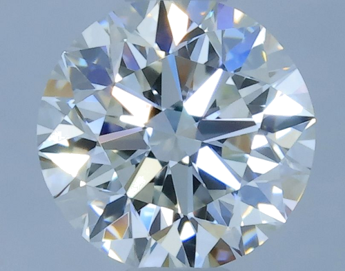 0.5 carat I-VVS1 Very Good cut Natūralus Round Deimantas (1)