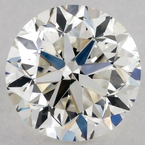 0.34 carat J-VVS2 GD cut Natūralus Round Deimantas (1)