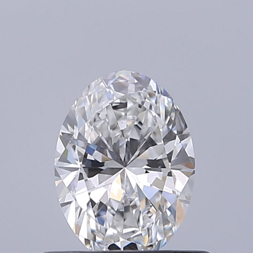 0.5 carat D-VS1 Natūralus Oval Deimantas (1)