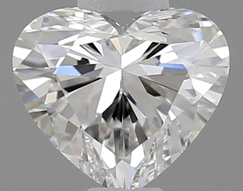 0.4 carat E-VVS1 Natūralus Heart Deimantas (1)