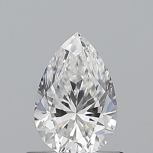 0.71 carat E-VS2 Natūralus Pear Deimantas (1)