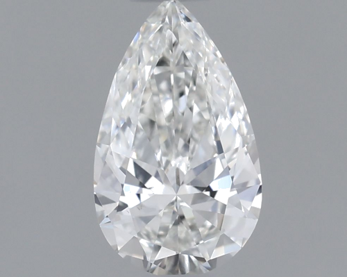 0.5 carat G-VS1 Natūralus Pear Deimantas (1)
