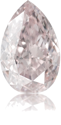 0.19 carat Fancy Light Pink-VS1 Natūralus Pear Deimantas (1)