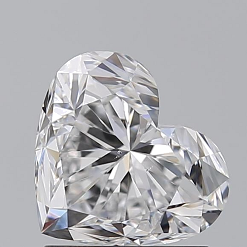 1.52 carat D-SI1 Natūralus Heart Deimantas (1)