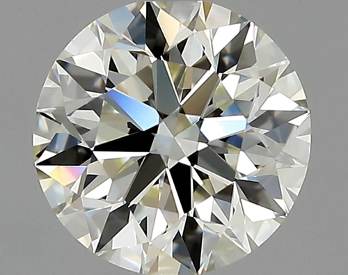 0.9 carat K-VVS2 Excellent cut Natūralus Round Deimantas (1)
