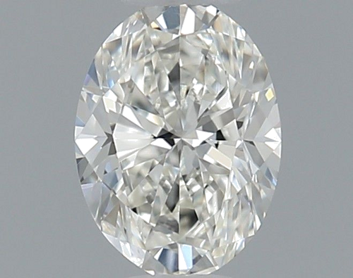 0.4 carat I-VVS2 Natūralus Oval Deimantas (1)