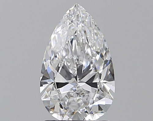 1.4 carat D-IF Natūralus Pear Deimantas (1)