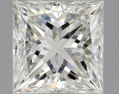 0.5 carat H-VVS2 Natūralus Princess Deimantas (1)