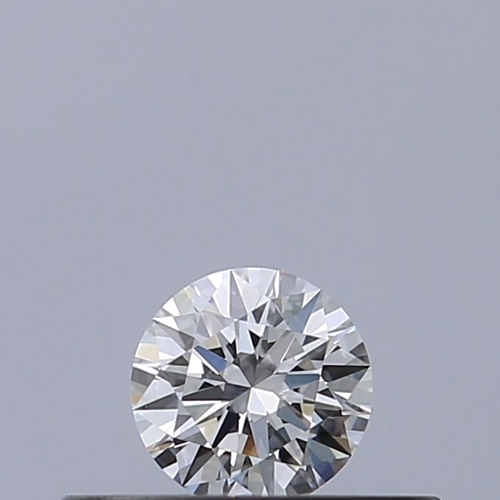 0.19 carat F-IF Excellent cut Natūralus Round Deimantas (1)