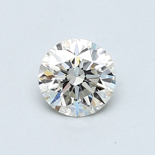0.58 carat K-VS2 Very Good cut Natūralus Round Deimantas (1)