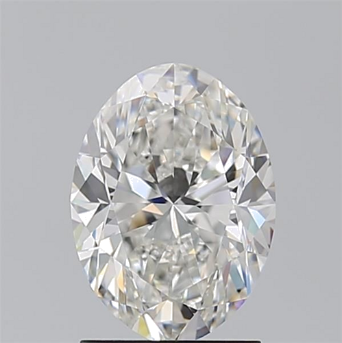 1.7 carat F-VVS2 Natūralus Oval Deimantas (1)