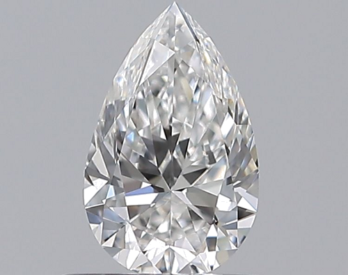 0.5 carat F-VS1 Natūralus Pear Deimantas (1)