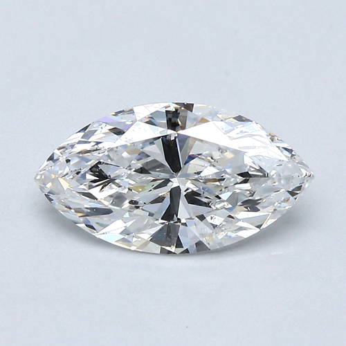 1.59 carat D-SI1 Natūralus Marquise Deimantas (1)