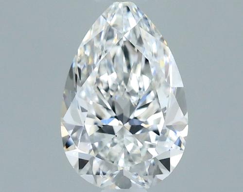 0.5 carat E-VS1 Natūralus Pear Deimantas (1)