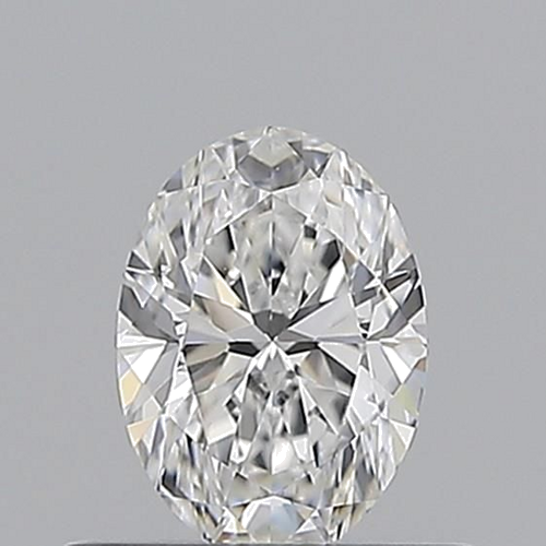 0.52 carat E-VVS1 Natūralus Oval Deimantas (1)