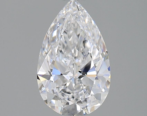 1.07 carat D-VVS2 Natūralus Pear Deimantas (1)