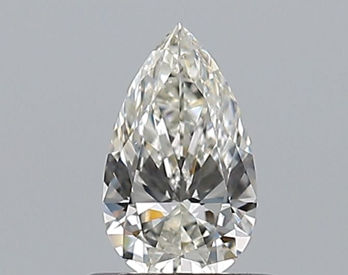 0.53 carat H-VS1 Natūralus Pear Deimantas (1)