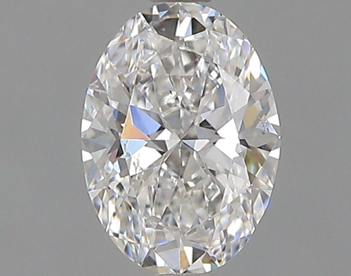 0.5 carat E-SI1 Natūralus Oval Deimantas (1)