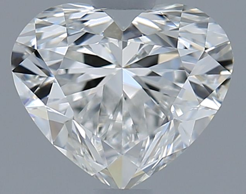 1.5 carat F-VS1 Natūralus Heart Deimantas (1)