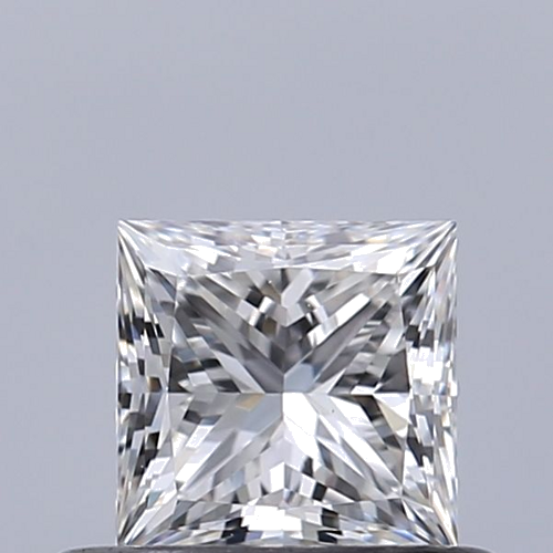 0.46 carat E-VVS2 Natūralus Princess Deimantas (1)