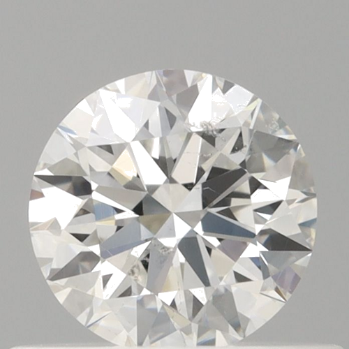 0.51 carat F-SI2 Excellent cut Natūralus Round Deimantas (1)