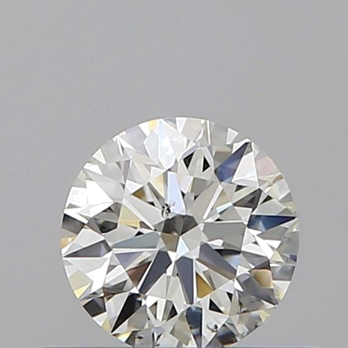 0.4 carat J-SI2 Excellent cut Natūralus Round Deimantas (1)