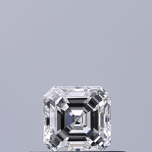 0.32 carat E-VVS1 Natūralus Asscher Deimantas (1)