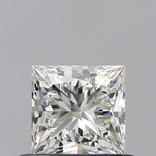 0.52 carat J-VVS1 Natūralus Princess Deimantas (1)