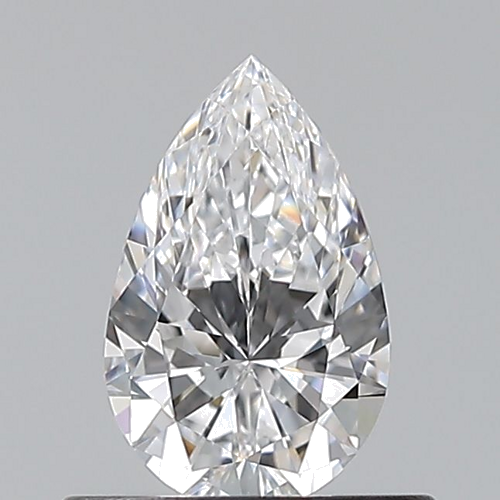 0.5 carat D-IF Natūralus Pear Deimantas (1)