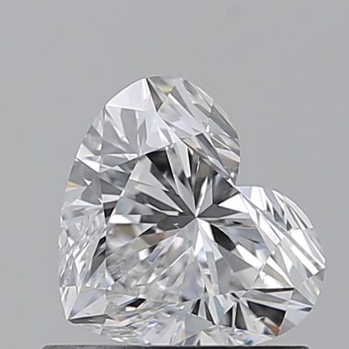 0.73 carat E-VS2 Natūralus Heart Deimantas (1)