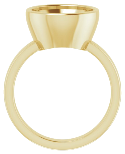 Sužadėtuvių Žiedas „Solitaire“ 585 Geltonojo Aukso Round 11mm (2)