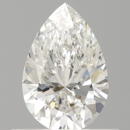0.55 carat G-VS1 Natūralus Pear Deimantas (1)