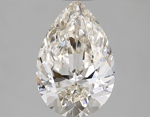 1.04 carat K-VS1 Natūralus Pear Deimantas (1)
