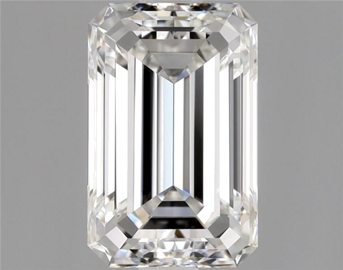 1.5 carat F-SI1 Natūralus Emerald Deimantas (1)