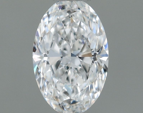 0.6 carat D-VVS2 Natūralus Oval Deimantas (1)