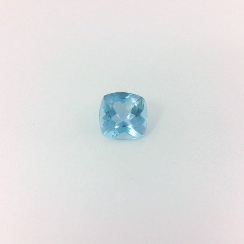 0.49 carat BLUE Cushion Aquamarine (1)