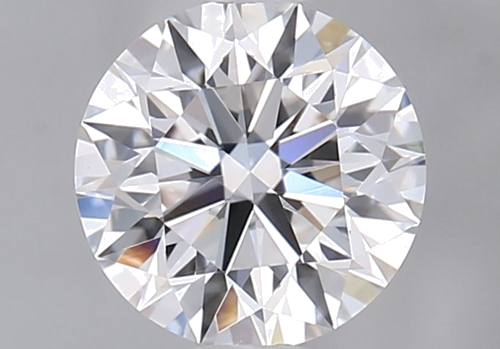0.64 carat F-VVS2 Excellent cut Natūralus Round Deimantas (1)