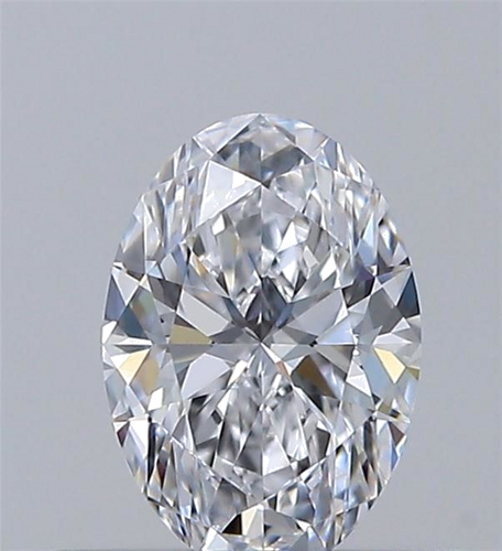 0.38 carat D-VVS2 Natūralus Oval Deimantas (1)