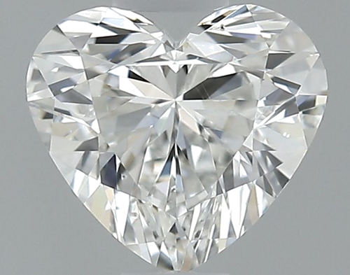 0.52 carat G-SI1 Natūralus Heart Deimantas (1)