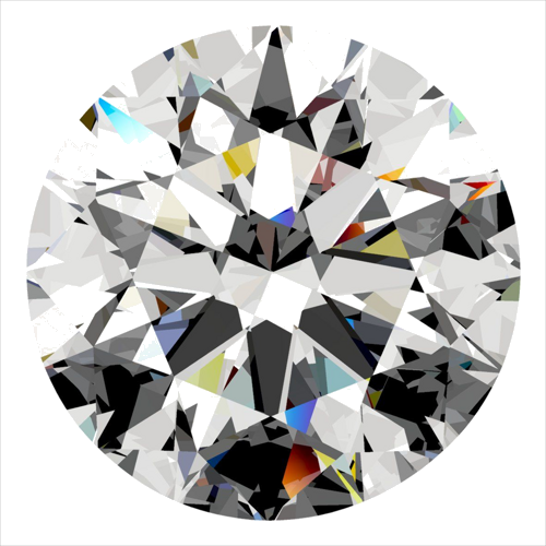 0.31 carat F-VS1 Excellent cut Natūralus Round Deimantas (1)