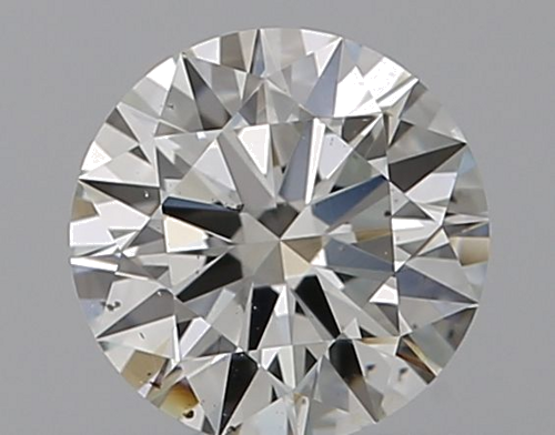 0.5 carat J-SI1 Excellent cut Natūralus Round Deimantas (1)