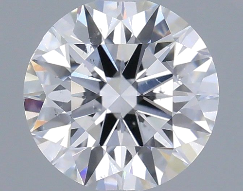 0.5 carat E-SI1 Excellent cut Natūralus Round Deimantas (1)