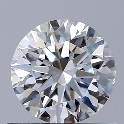 0.63 carat F-VVS1 Excellent cut Natūralus Round Deimantas (1)