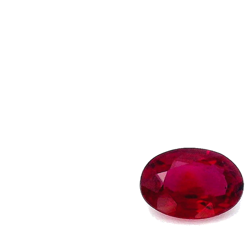 0.51 carat RED Oval Rubinas (1)