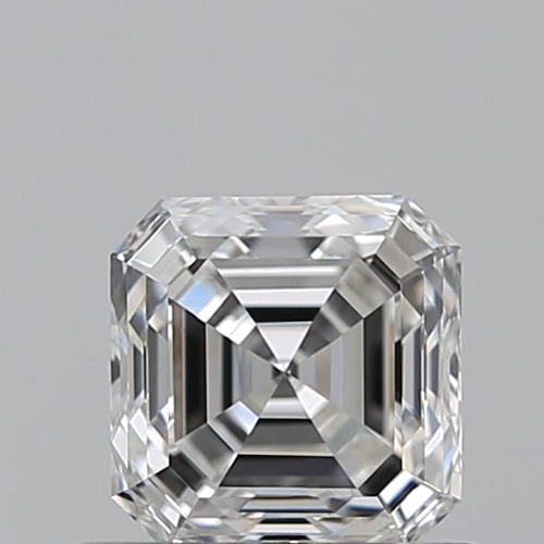 0.7 carat F-VVS2 Natūralus Asscher Deimantas (1)