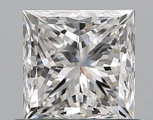 0.7 carat F-VS1 Natūralus Princess Deimantas (1)