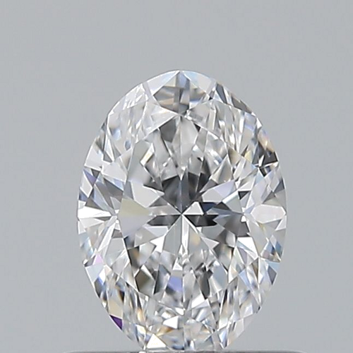 0.5 carat D-VS2 Natūralus Oval Deimantas (1)