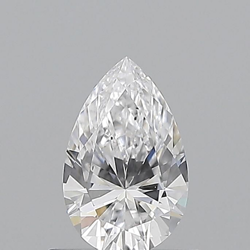 0.55 carat D-VS2 Natūralus Pear Deimantas (1)