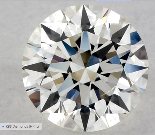 0.7 carat J-SI1 Excellent cut Natūralus Round Deimantas (1)