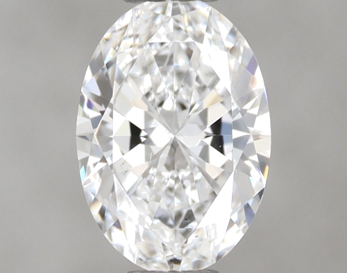 0.5 carat D-SI1 Natūralus Oval Deimantas (1)
